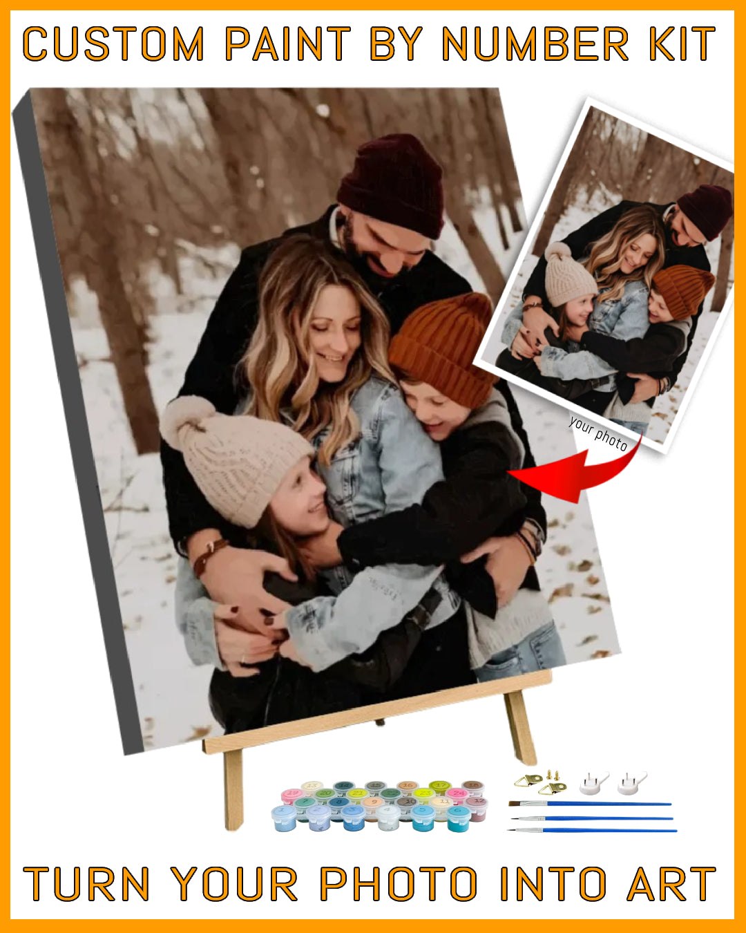 Custom Painting By Number Kit