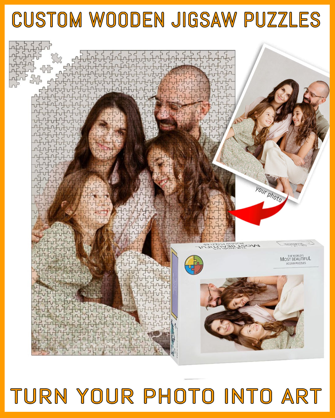 Custom Wooden Jigsaw Puzzles