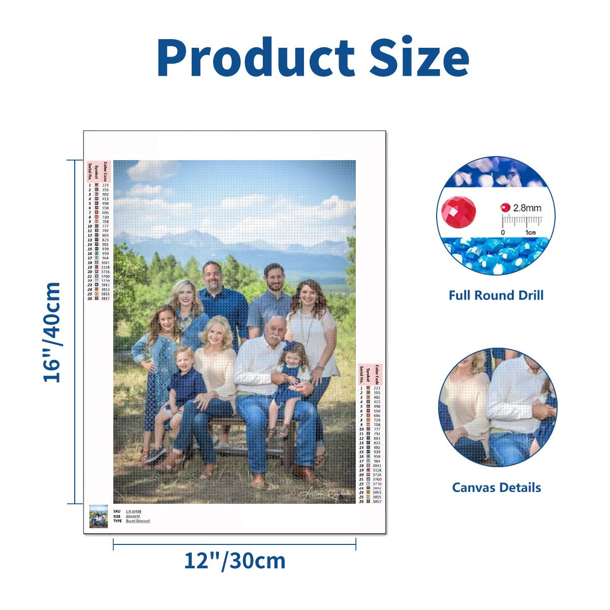 Custom Painting By Number Kit
